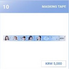 ITZY THE 1ST WORLD TOUR 官方週邊商品 ACRYLIC PHOTO STAND, 1個, 10.紙膠帶,RYUJIN 留真