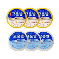 웰빙헬스 고운발 풋크림 3개세트 발뒤꿈치 보습 각질, 오리지널(파랑) 3개, 1, 오리지널(파랑) 3개