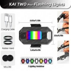 드론 입문용 미니 어린이 촬영 무인기 나비 전문가용 전투기 헬리콥터 KAI TWO Pro GPS 드론 전문가용 손, 03 Dedicated-FlashLight