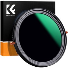 K&F Concept 67mm ND2-32+CPL Variable 1-5 Stop ND Filter and CPL