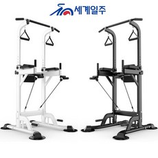 세계일주 가정용 철봉 턱걸이 운동 기구 풀업바 홈짐 홈트레이닝 머신 BVFD-85DB 철봉 치닝디핑 턱걸이 기구, 화이트BVFD-85DB