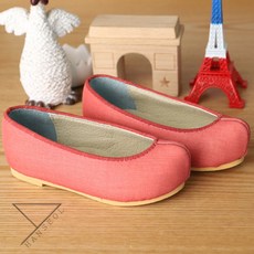 단미한복 단조로운 심플한 단색 여아꽃신 718.M