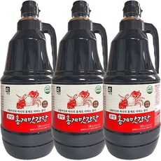 기픈샘 순창 홍게간장 1.8L, 3개