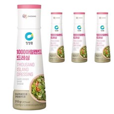(1+1) 청정원 1000 아일랜드 드레싱 310g 4개 2Set, 2세트
