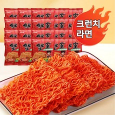 중국식품 향라 크랩 맛 크런치 라면 즉석 바삭라면, 140개, 14g