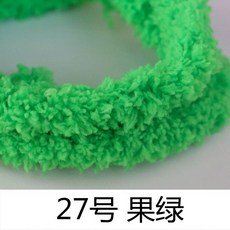 모루인형 트위스트 스틱 수제 diy 재료 패키지, 27호 후르츠 그린 15mmx1m 트위스팅스틱, 1개