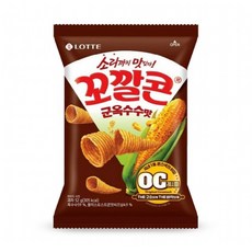 롯데 꼬깔콘 군옥수수맛, 52g, 14개