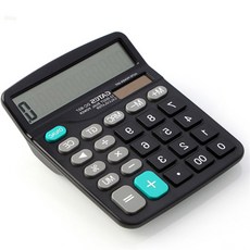 올샵플러스 데스크 계산기 12자리 태양광 전자계산기