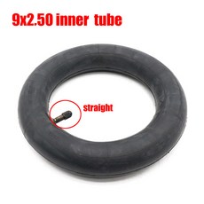 10x2-6.1 내부 튜브 외부 타이어 10*2 Xiaomi Mijia M365 전동 스쿠터 휠 액세서리 용 공압, 02 inner tube straight