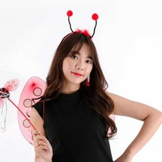 또팔아 무당벌레요정날개세트3종 무당벌레코스튬 할로윈소품 요정코스튬