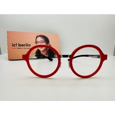 icberlin D0089 兒童光學眼鏡 紅/亮銀 嘉晏授權