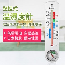 K-THERMO 壁掛式溫濕度計, 1個
