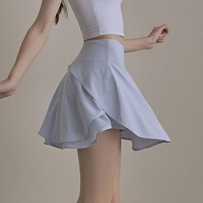 瑜伽短裙女夏季健身服運動網球羽毛球半身A字裙子新款套裝防走光