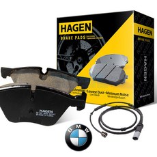 BMW 브레이크패드 520d 520i G30 2017년- 센서포함 라이닝 상신 하겐, 520d 520i 앞패드