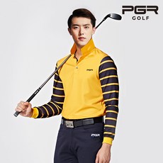 PGR골프 GT-3278 남성 골프 꿀벌 긴팔티셔츠