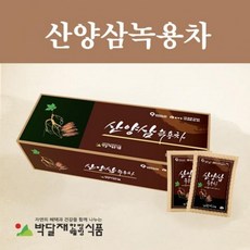 산양삼녹용차 티백 선물세트 50개입, 50개, 1개입, 1g