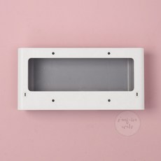 미주니상점 부착 미니서랍(23.5x11.5cm) (그레이) 탁자밑부착서랍