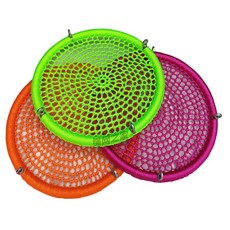 원형 해먹 그네 흔들 안뜰 테라스 블랙 캠핑장 블루 직경, 1개, 16. 60cm 오렌지/로프 2m/훅6개