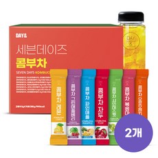 참앤들황토농원 세븐데이즈 콤부차 7종, 70개입, 2개