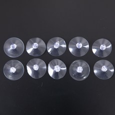 [1+1] 일반형 압축 큐방 2.5cm (10개입) 흡착판 다용도 고무 압착 고정 소품 용품 DIY