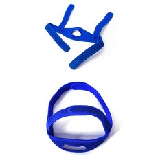 벨크로 타입 코골이 방지 수면 입벌림 방지밴드 고급형 블루, 9개