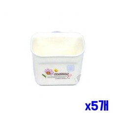 WL 흡착식 화이트 소 칫솔케이스 소 칫솔보관 칫솔통 x5개, 없음