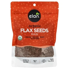 새해 첫좋은선물 Elan 유기농 아마씨 무가공 275g(9oz) 제대로 할인합니다, Elan 유기농 아마씨 무가공 275g9oz