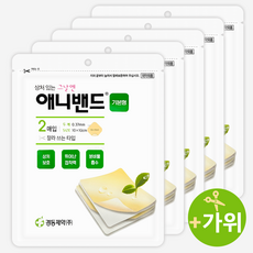 경동제약 애니밴드 기본형 잘라쓰는 타입 + 가위1개, 1세트, 5개입
