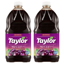 테일러 푸룬주스 1.89L x 2개 푸른 쥬스 임산부 변비에 좋은 자두 쾌변 주스