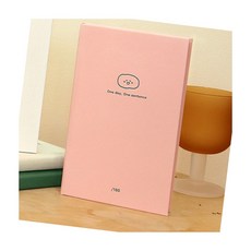 감정 일기장 6개월용 핑크 학생필기아이템 휴대메모북 노트