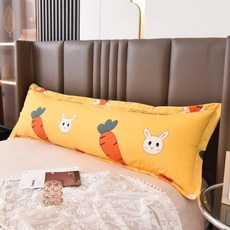 긴 베개 쿠션 1.2m 1.8m 경추 커플 침대, 캐롯 래빗