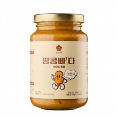오감식탁 땅콩빠다 크런치 잼, 6개, 260g
