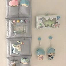 가정용 실내 제품 가방 소품 가구 수납함 다용도 실내정리용 포켓 백 인테리어 가정용수납 벽걸이형 현관수납 수납, 1.블루 60x20cm 부속품 제외