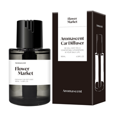 아로마센트 차량용 디퓨저 방향제, 1개, 양재동꽃시장