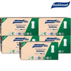 [비건라이프] 뷰코셋 바이오 팬티라이너, 일반, 14개입, 5개