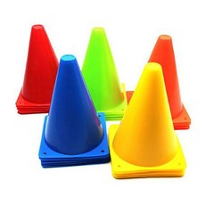 다용도 컬러콘 스포츠 훈련 고깔 미니 라바콘 jun+1256bk, 퍼플1P