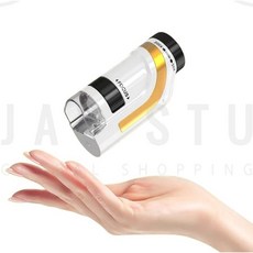 제이스튜 LED 300배율 야외 관찰 현미경 스마트폰연결 미니 풀세트, 본체, 1개, 300배율 골드화이트