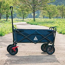 원터치 폴딩 웨건 캠핑 카트 접이식 카트 롱바디 모델, LW-1001프라임웨건(색상랜덤), 1개