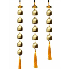 순수동 풍경 인테리어 청동 벨소리 문종 현관 장식 대문종 홈데코 소품, 중형 종 8개