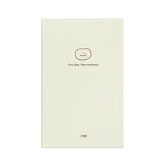 인디고 자문자답 오늘기분 한 문장 일기 6개월용 + 데코스티커 세트, 좋아해 베이지, 1세트