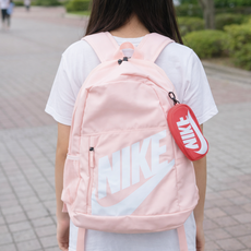 나이키 엘리멘탈 백팩 20L 워시드 코랄 오렌지 스포츠 여성용 등하교 학생용 책가방 노트북가방 학원가방, 1개, 파스텔 핑크