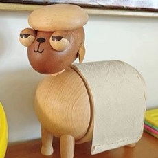 양 휴지걸이 두루마리 티슈 보관함 욕실용품 인테리어소품 욕실정리 생활용품, 1개, 사펠리 비치양