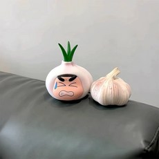 귀여운 피규어 신짱 인형 차량 장식 선물, 신노스케 [약 15cm 높이], 1개, 마늘 9cm 높이