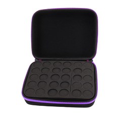 精油收納包 精油包 多功能精油收納包 適用5ml 10ml 15ml 精油收納, 1個, 精油收納包-紫色