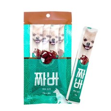 짜바 유산균 소고기 15g X4개입 강아지 짜먹는 간식 _20260301EA