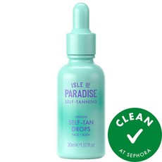 Isle of Paradise 파라다이스 섬 셀프 태닝 페이스 드롭, 03번Medium 1.01 oz / 30 mL