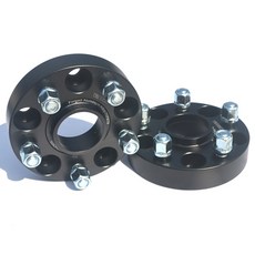 허브스페이스 휠 2개 5x112 4.41 CB57.1mm 14x1.5 나사 20 폭스바겐 티구안용 25mm 두께 블랙 허브센트릭 스페이서, [01] Silver or Black 25mm