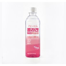 신제품 나만 사랑해 콜라겐 워터 복숭아 500ml 제로 슈가 저칼로리, 6개
