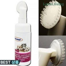 워터리스 도그풋 거품샴푸 150ml 푸르메리아향 lif*70433bG, 1개