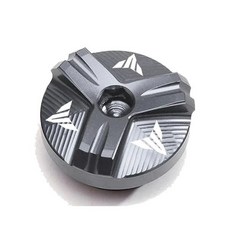 오토바이 엔진 오일 필러 알루미늄 합금 캡 플러그 커버 Yamaha Mt03 Mt07 Fz07 Mt10 Fz10 Mt25 Mt 03 07 10 25 Yzf R1 R3 R6, [01] 다크 그레이